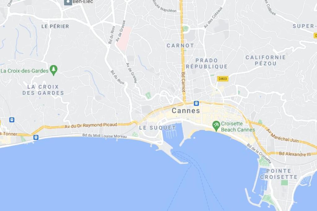 Studio Croix Des Gardes Palais Plages Cannes Exteriér fotografie